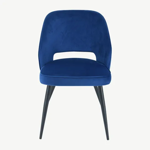 Balmoral Home Sutton Dining Chair - Navy Velvet