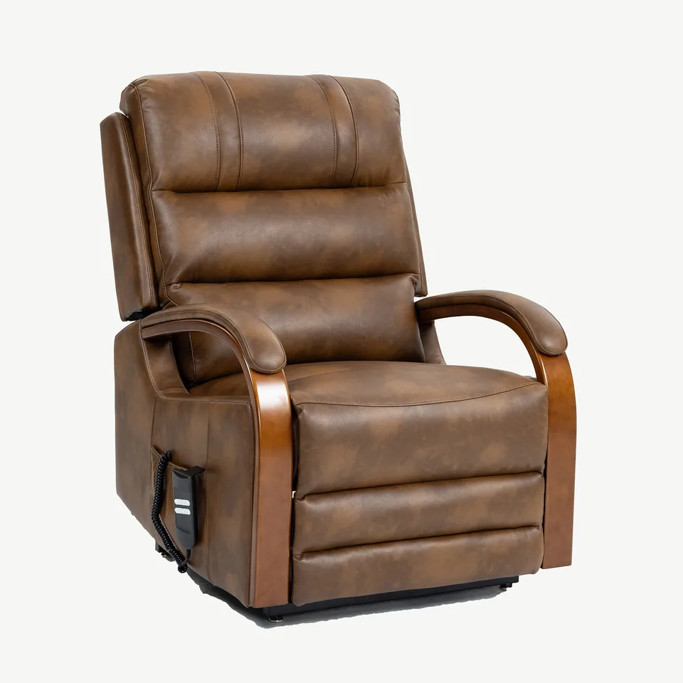 Balmoral Home Eastbourne Lift and Tilt Recliner - Two Tone Brown