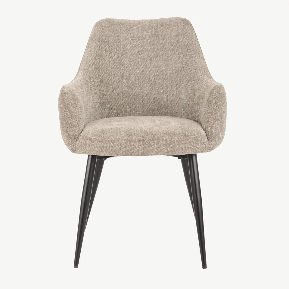 Balmoral Home Fabio Dining Chair - Grey Fabric
