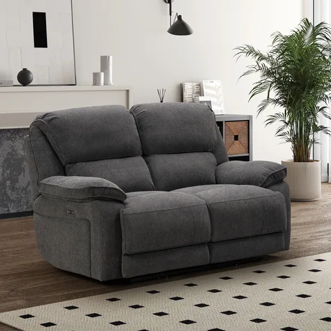 Balmoral Home Seymour Reclining Seating - 2 Seater / Charcoal Fabric