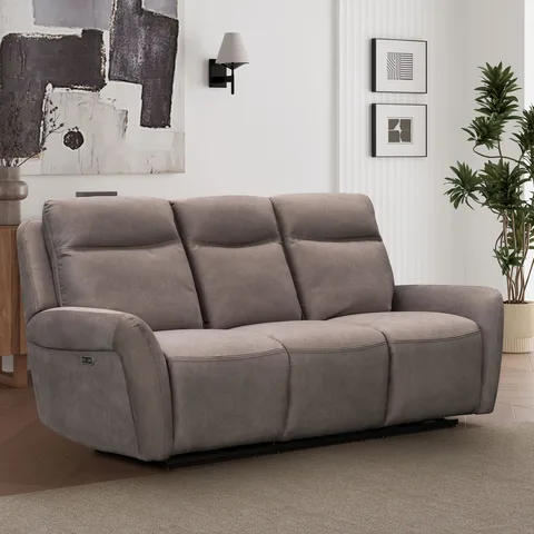 Balmoral Home Kilkee Reclining Seating - 3 Seater with Drop-Down Table