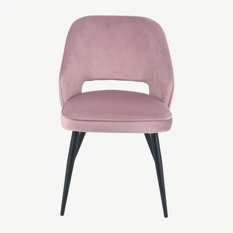Balmoral Home Sutton Dining Chair - Pink Velvet