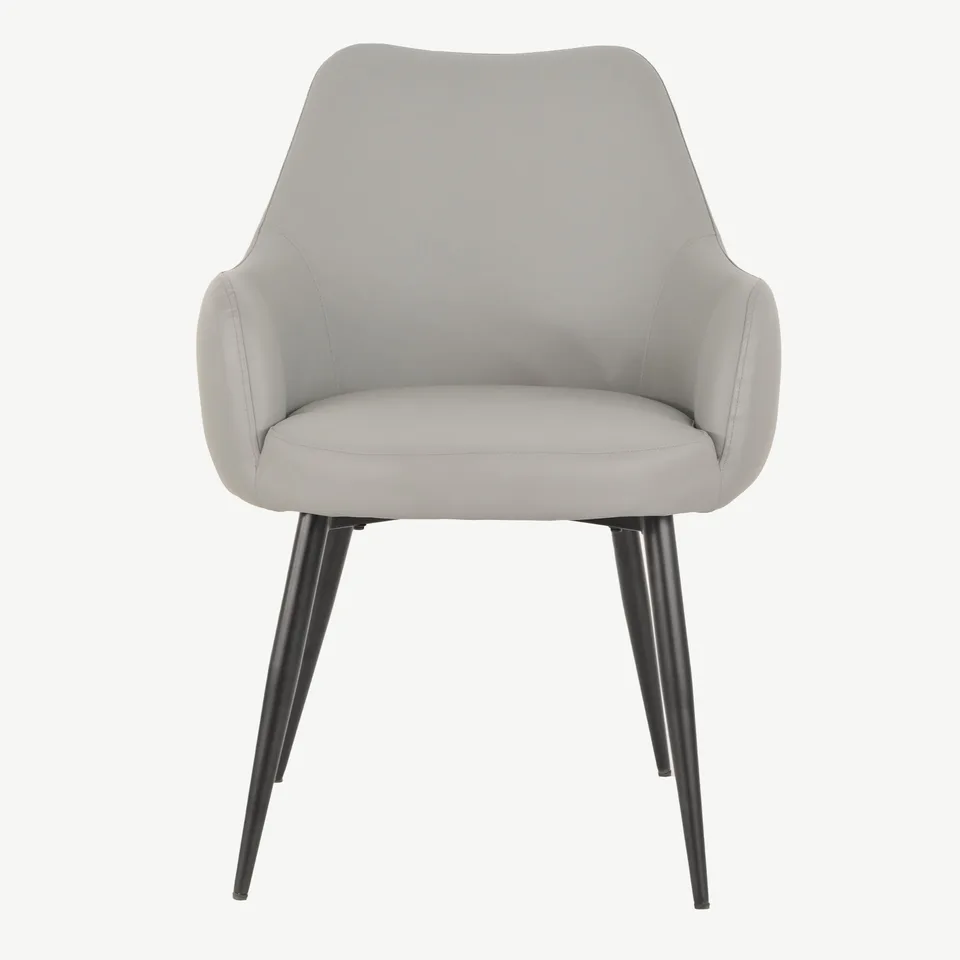 Balmoral Home Fabio Dining Chair - Grey PU