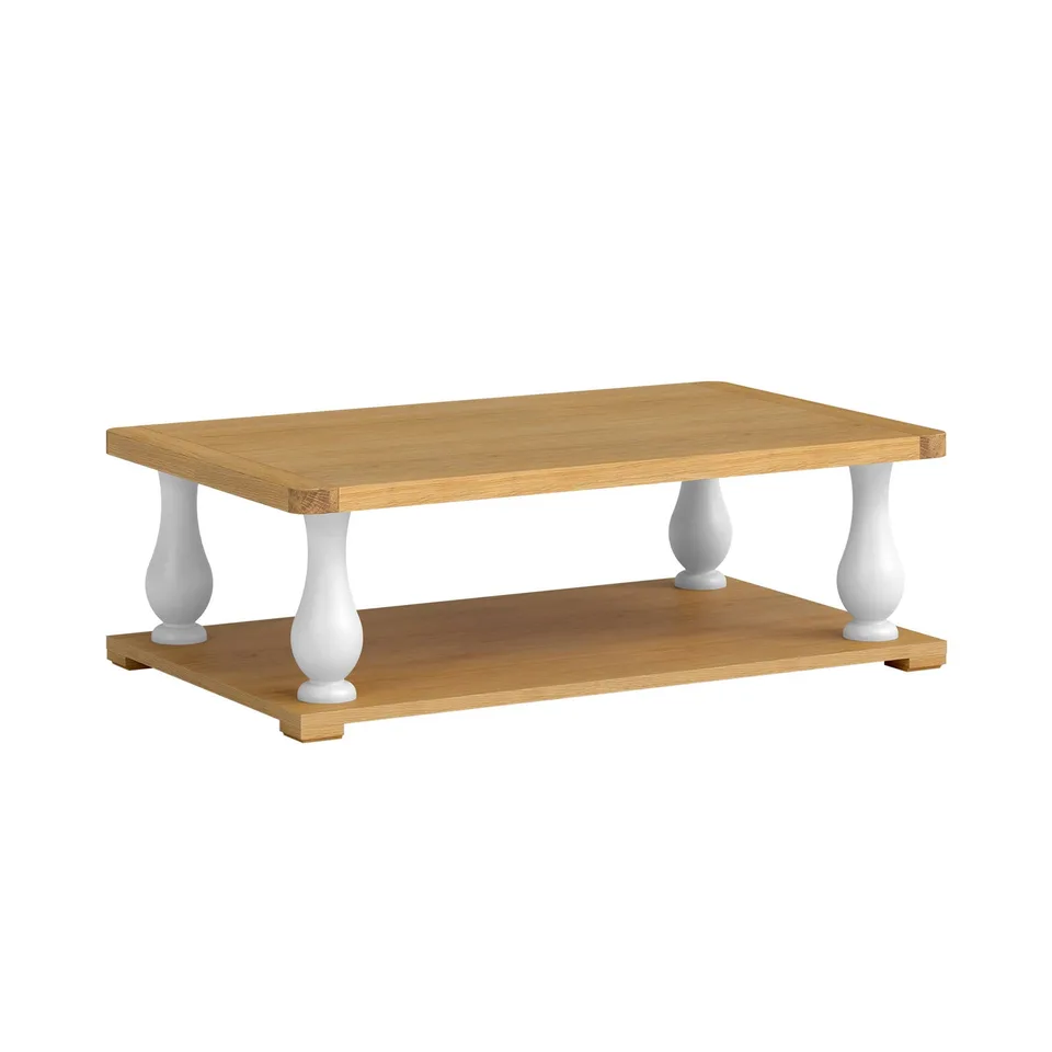 Balmoral Home Mayfair Coffee Table - Oak / White