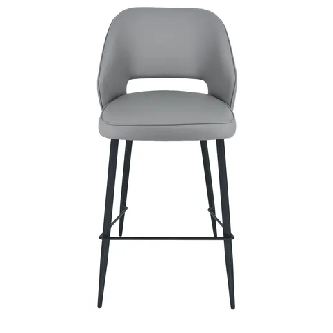 Balmoral Home Sutton Bar Stool - Light Grey PU