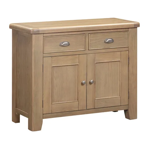 Balmoral Home Chatsworth 2 Drawer 2 Door Sideboard - Rustic Oak