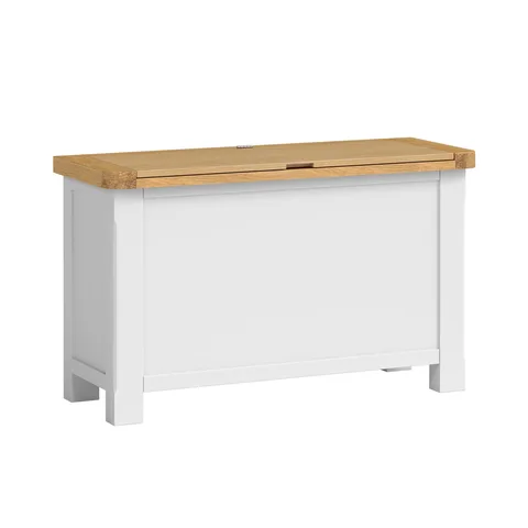 Balmoral Home Mayfair Shoe Storage Box - Oak / White