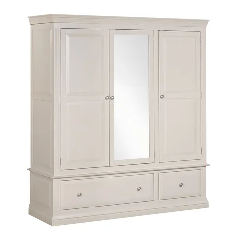 Balmoral Home Monaco Wardrobe - 3 Doors / Painted Taupe
