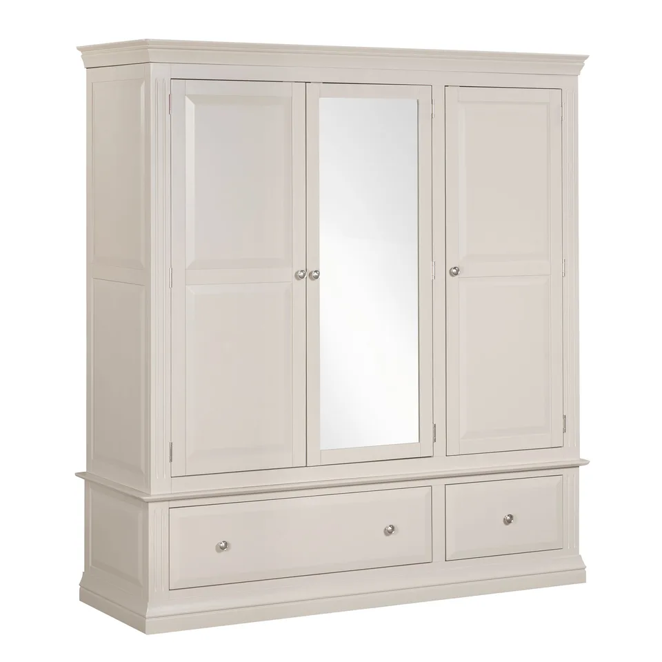 Balmoral Home Monaco Wardrobe - 3 Doors / Painted Taupe