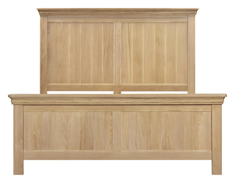 Honey B Oslo Bed - Double (4ft6) / Light Oak