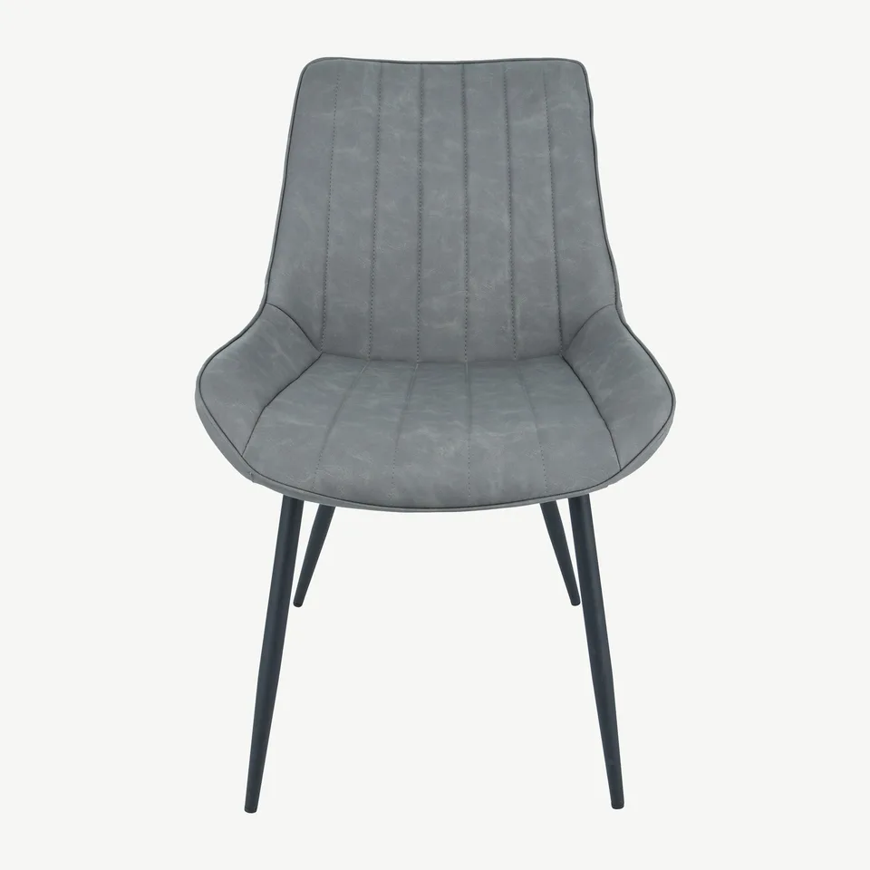 Balmoral Home Anglia Dining Chair - Grey PU