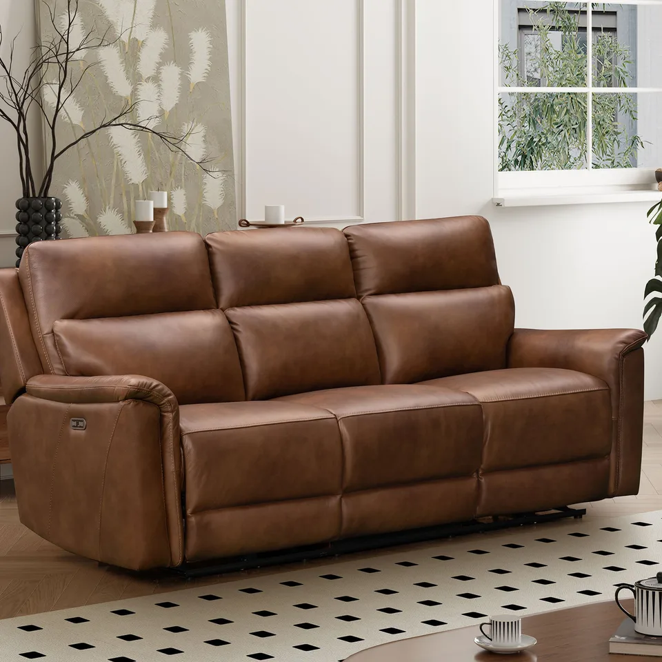 Balmoral Home Glenbrook Reclining Seating - 3 Seater with Drop-Down Table